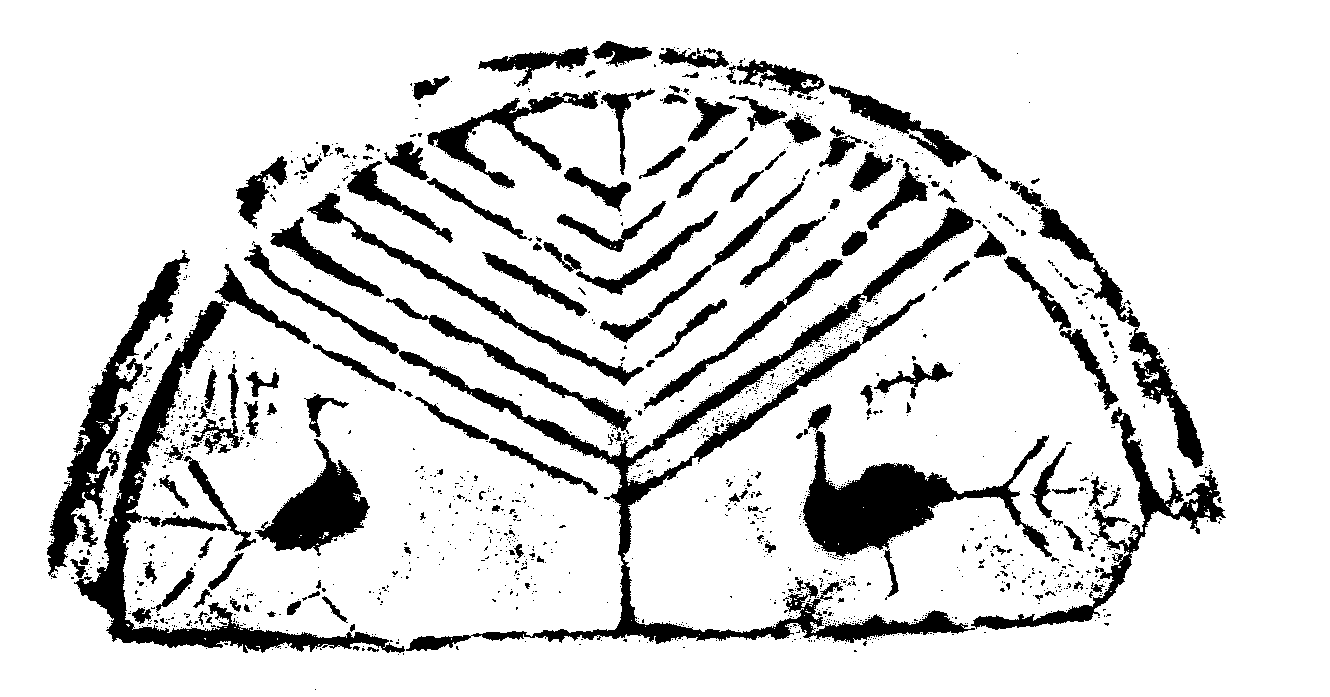 8.樹鳳鳥紋瓦當 戰(zhàn)國 齊