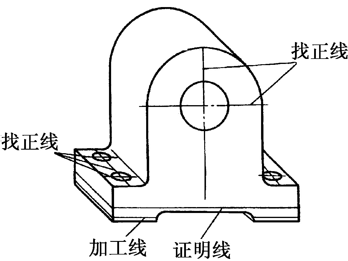 第一節(jié)　劃線工具、涂料及劃線前的準備工作