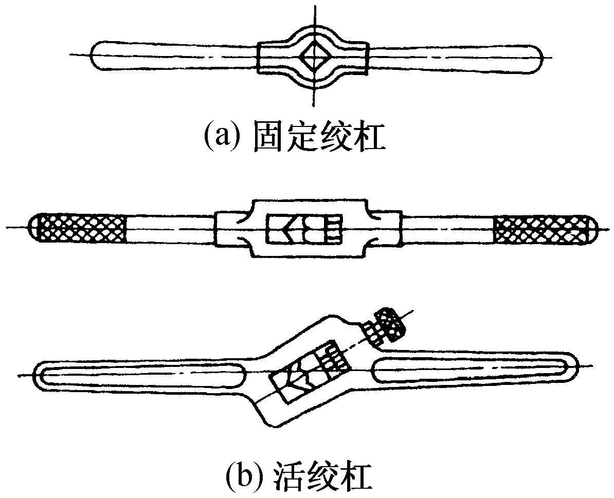 第一節(jié)　攻螺紋(攻絲)