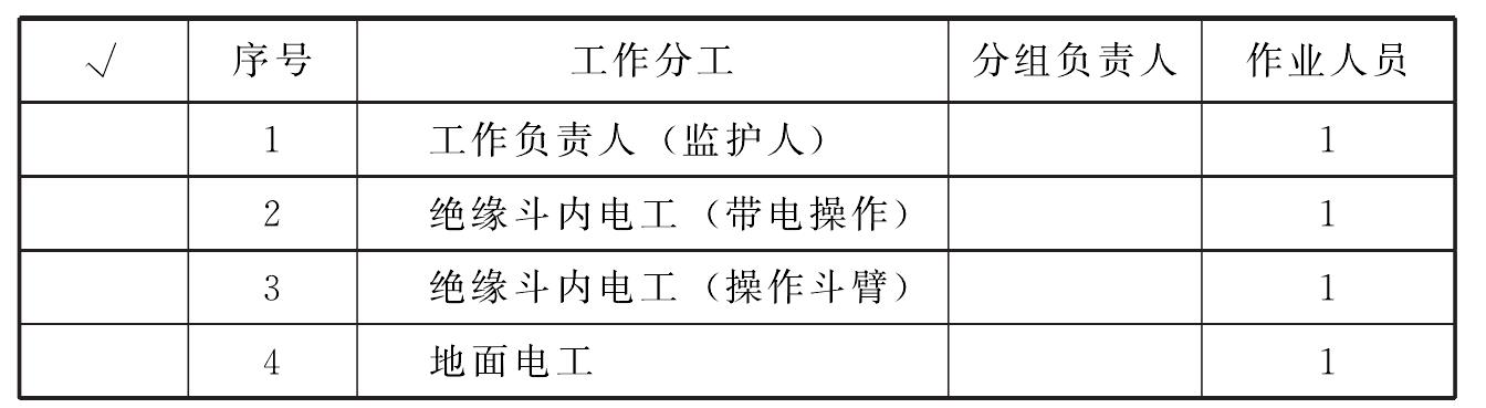 4.2 作業(yè)指導(dǎo)書