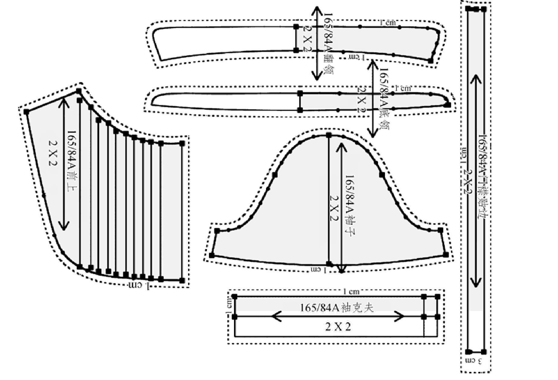 第三節(jié) 女襯衫款式變化的紙樣設(shè)計(jì)2